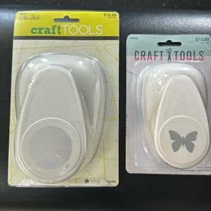 Butterfly Punch and 3” Circle Punch Bundle